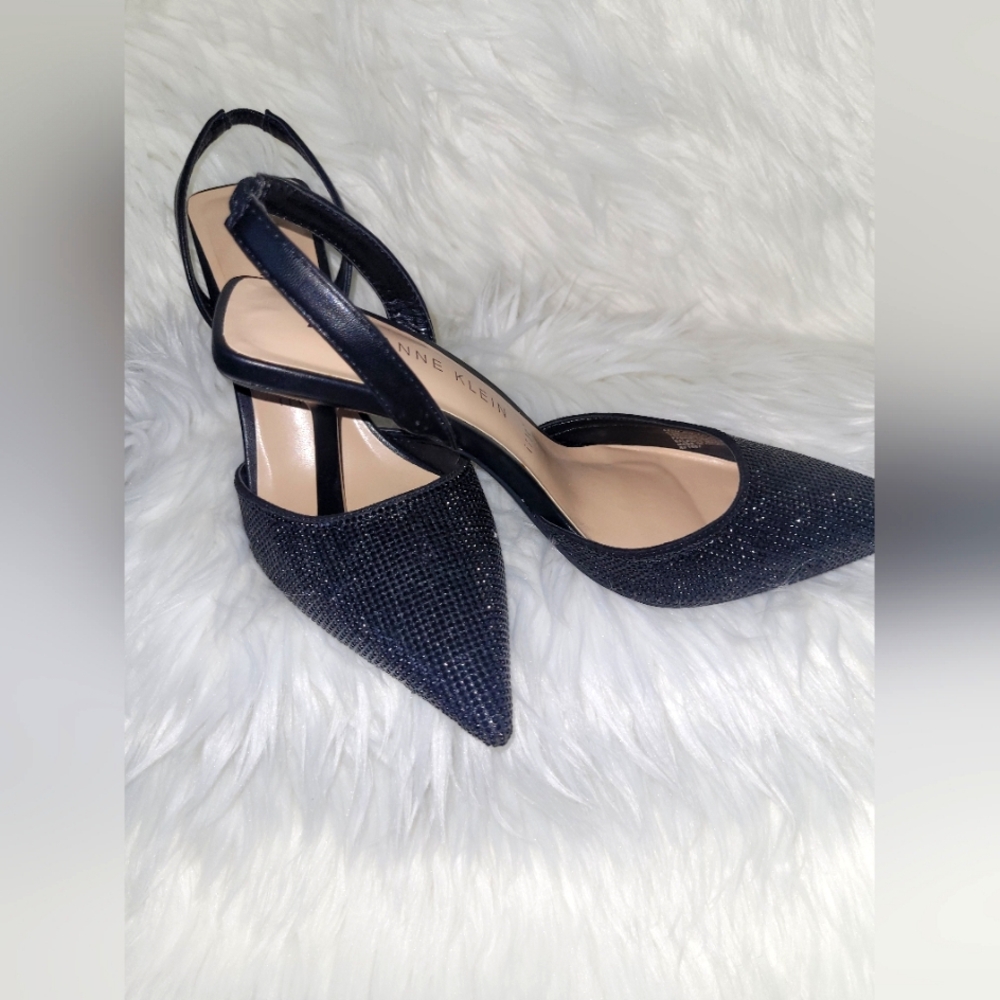 Elegant Black Slingback Heels